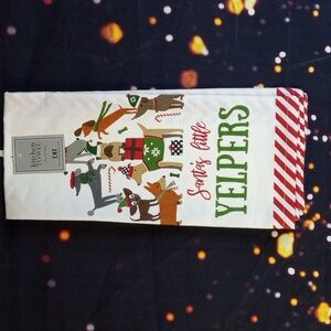 🎁 DII Holiday Puppy Tree Dishtowel